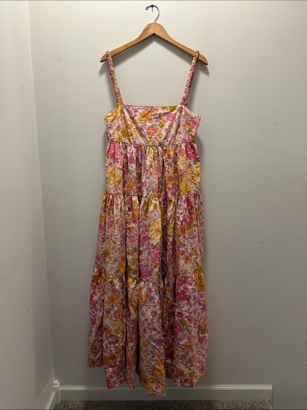 EUC FREE PEOPLE PARK SLOPE MAXI DRESS